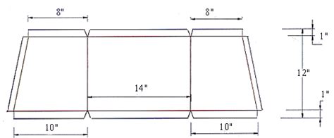 sheet metal transition layout